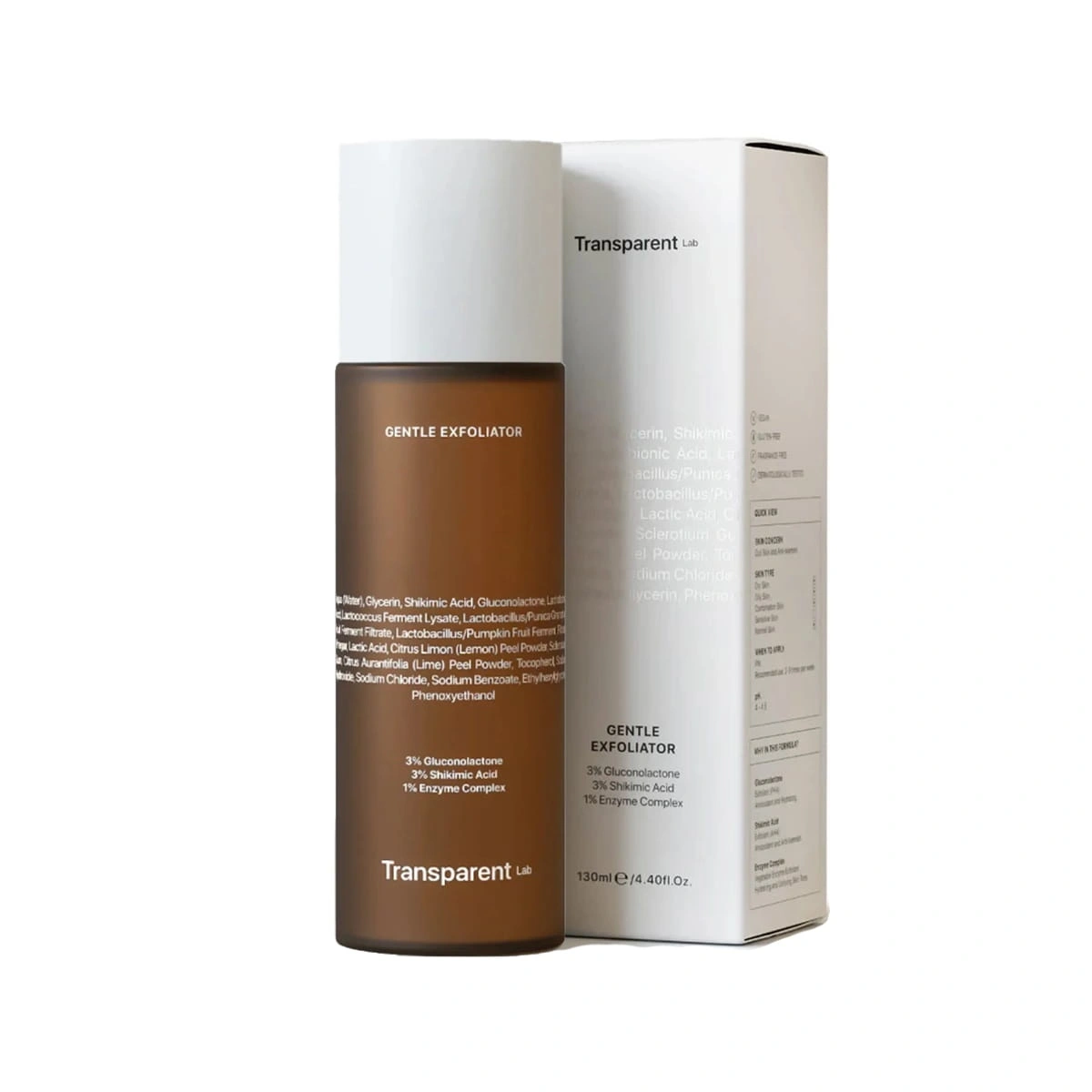 Transparent-Lab Gentle Exfoliator Mild Facial Treatment