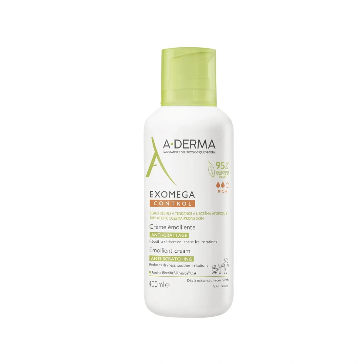 A-Derma Exomega Control Emollient Cream