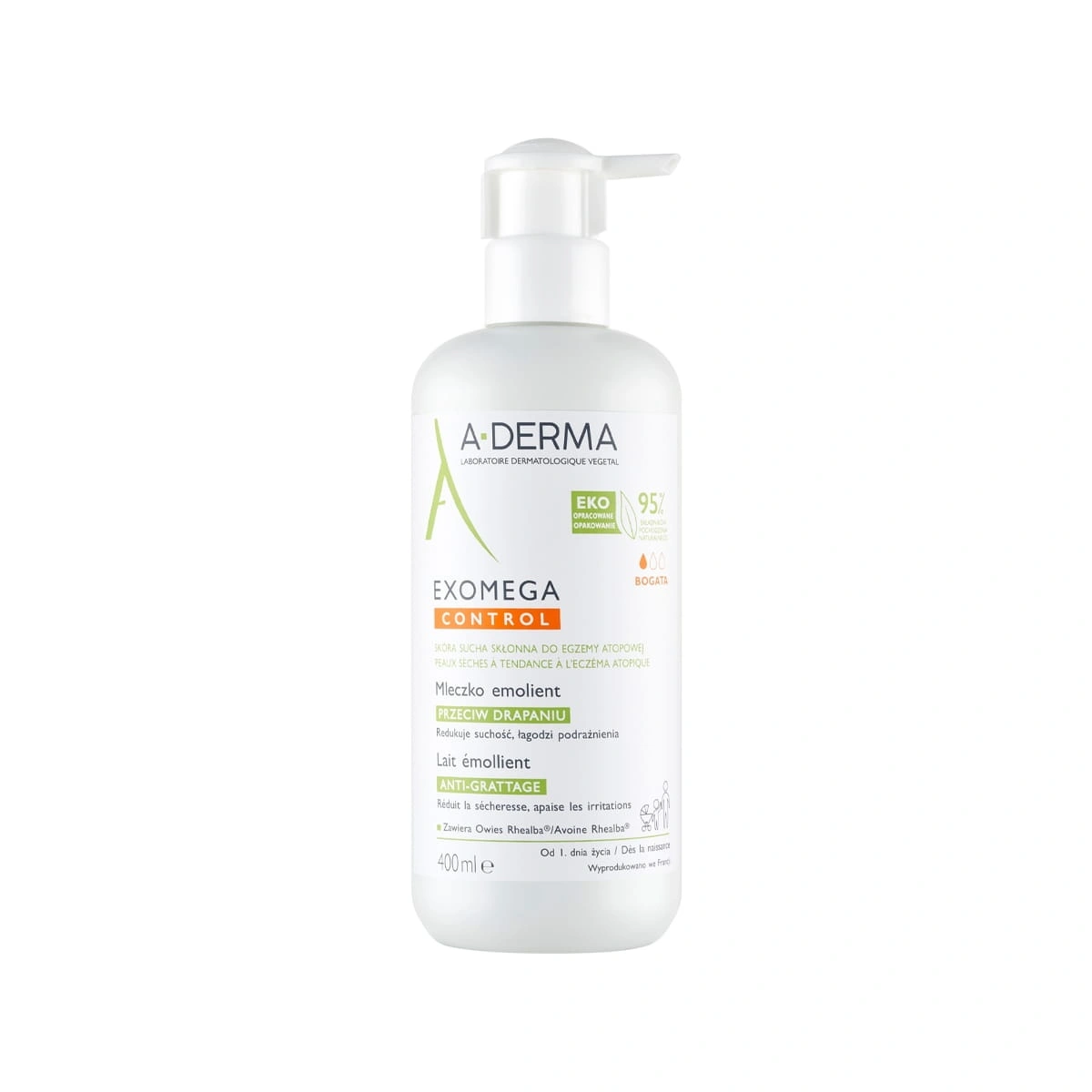 A-Derma Exomega Control Emollient Lotion