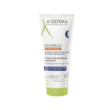 A-Derma Exomega Control Repairing Emollient Night Cream