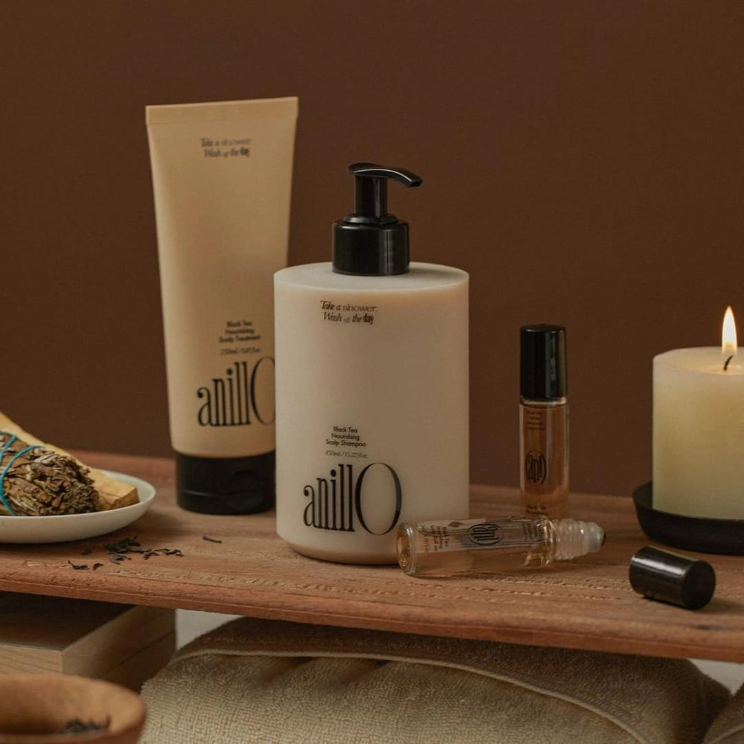 ANILLO Black Tea Nourishing Scalp Shampoo