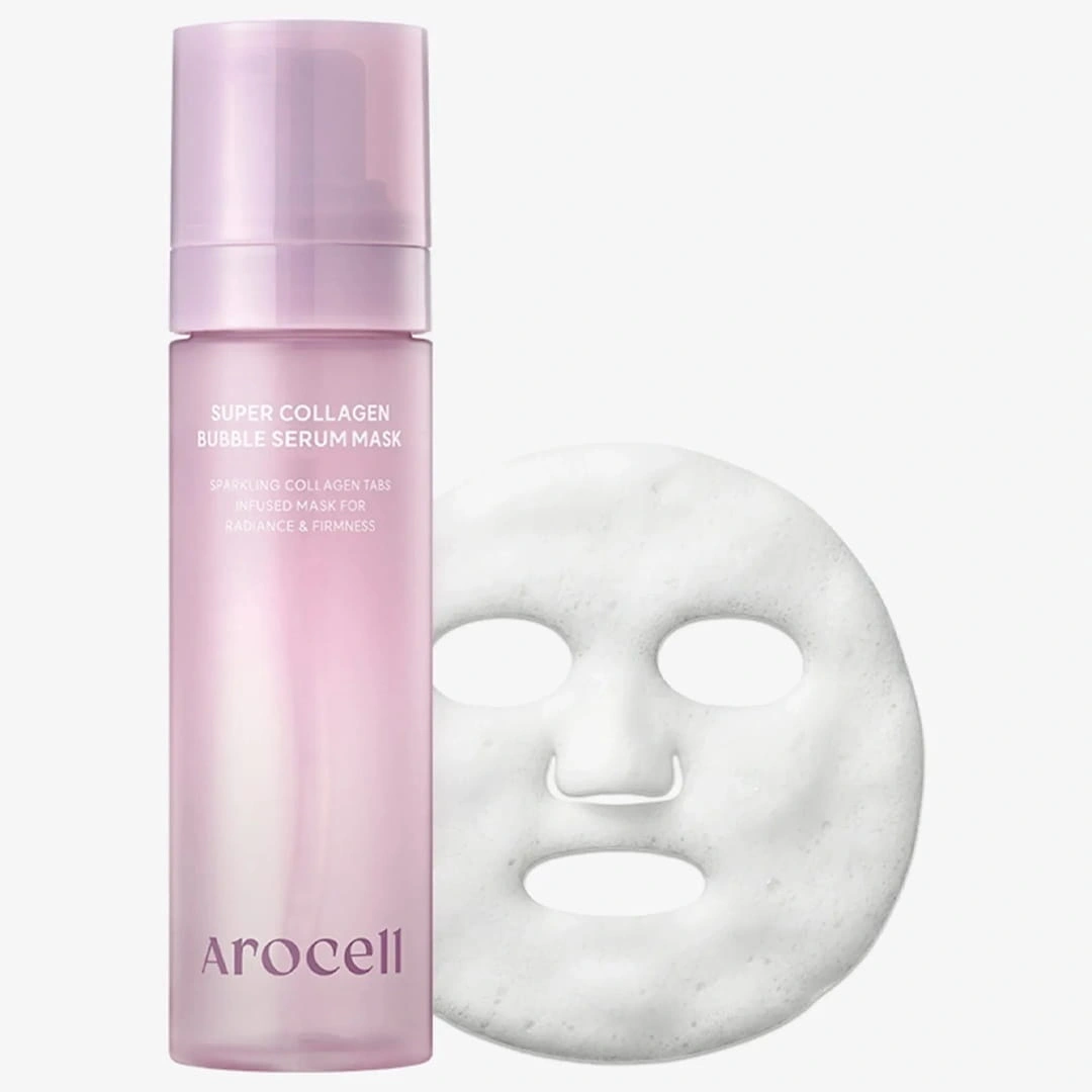 Arocell Collagen Bubble Serum Mask