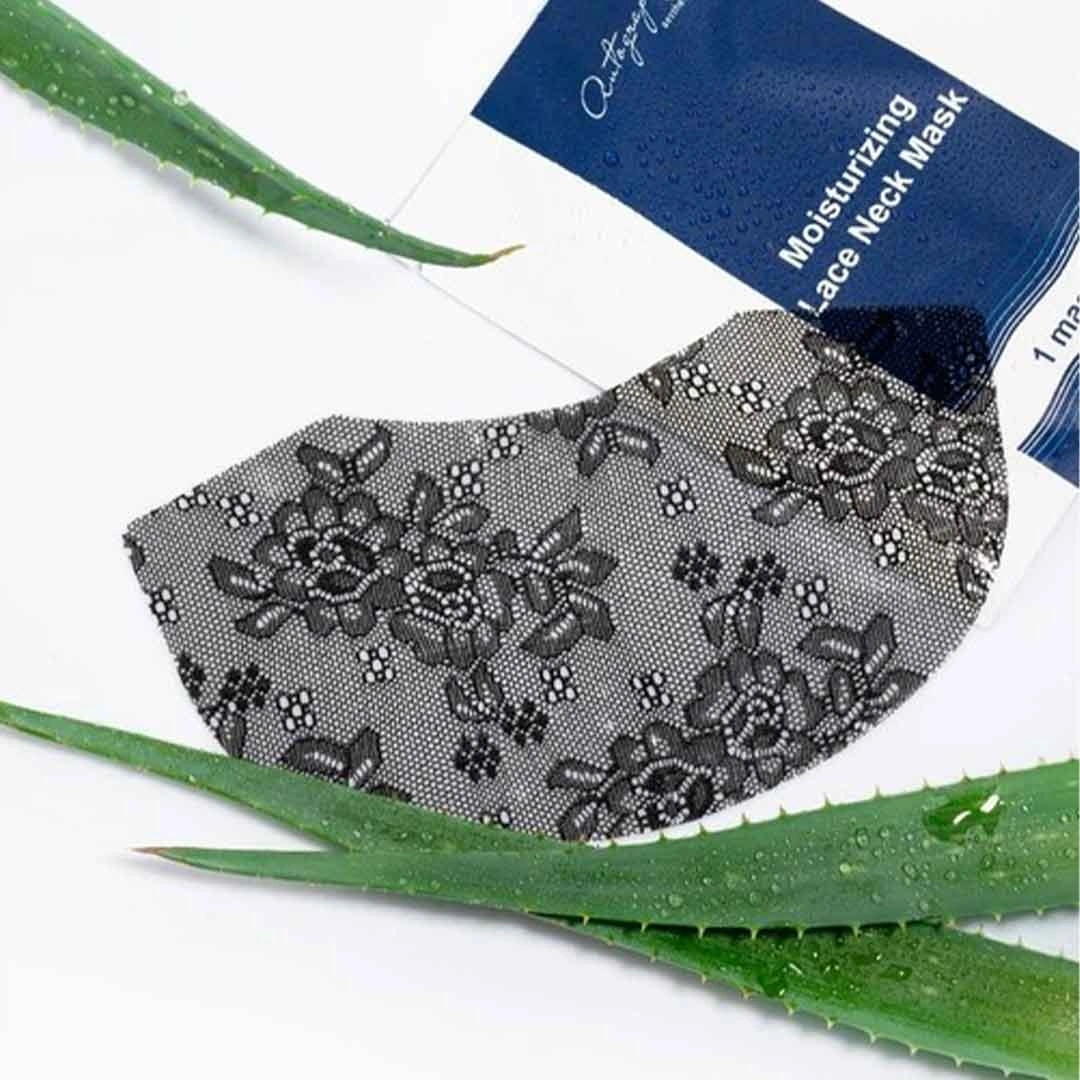 Autography Moisturizing Lace Neck Mask