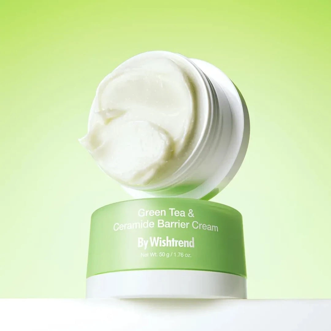 BY WISHTREND Green Tea & Ceramide Barrier Cream