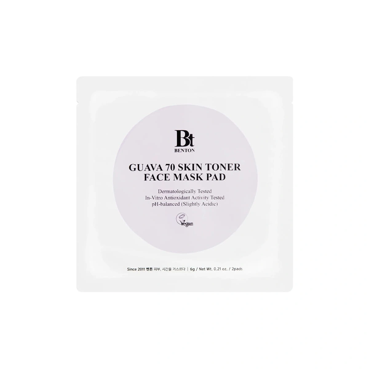 Benton Guava 70 Skin Toner Face Mask Pad