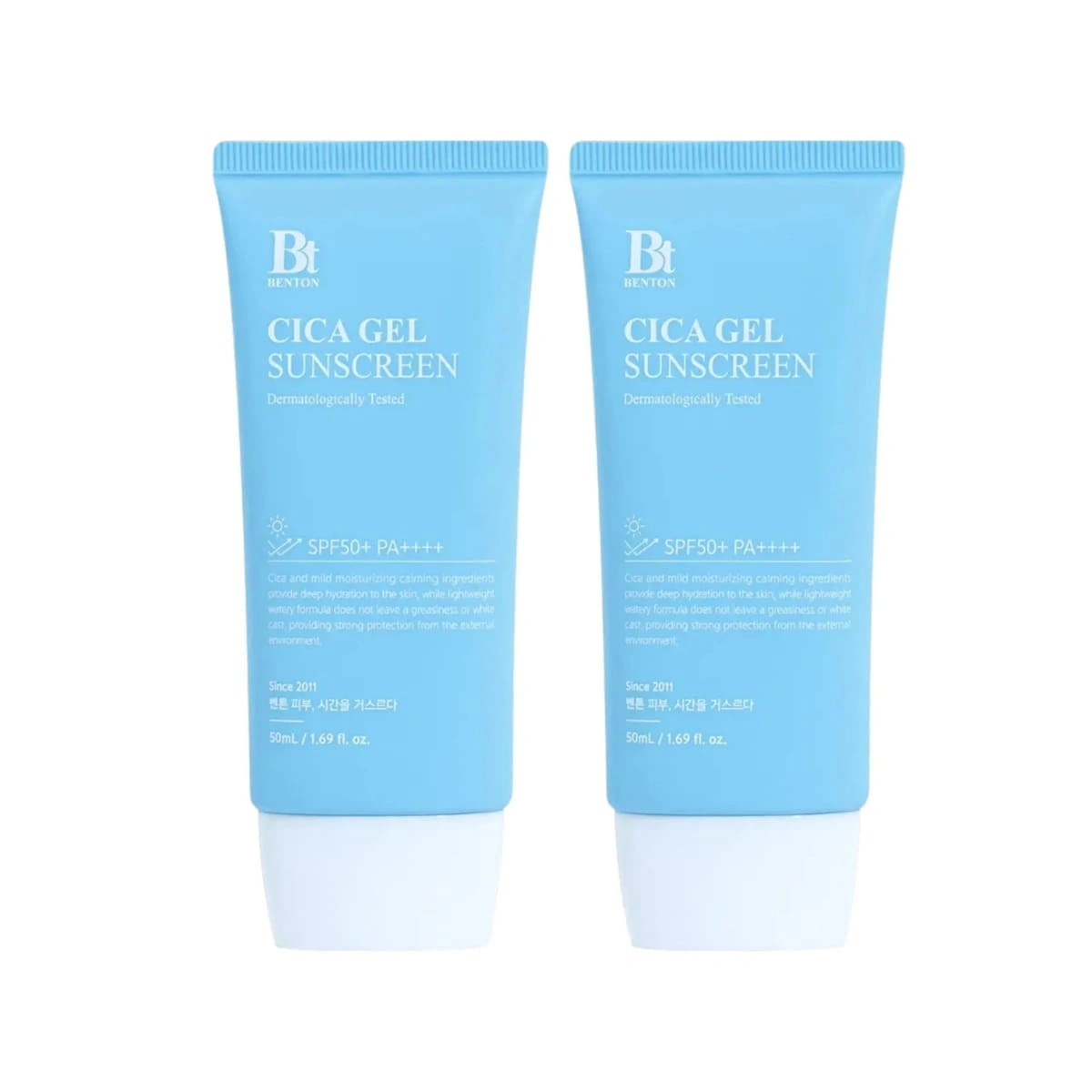 Набір сонцезахисних крем-сироваток Benton CICA SPF50+ PA++++ 2