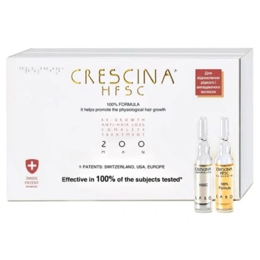 Crescina HFSC Transdermic Complete Treatment 200 Man Hair