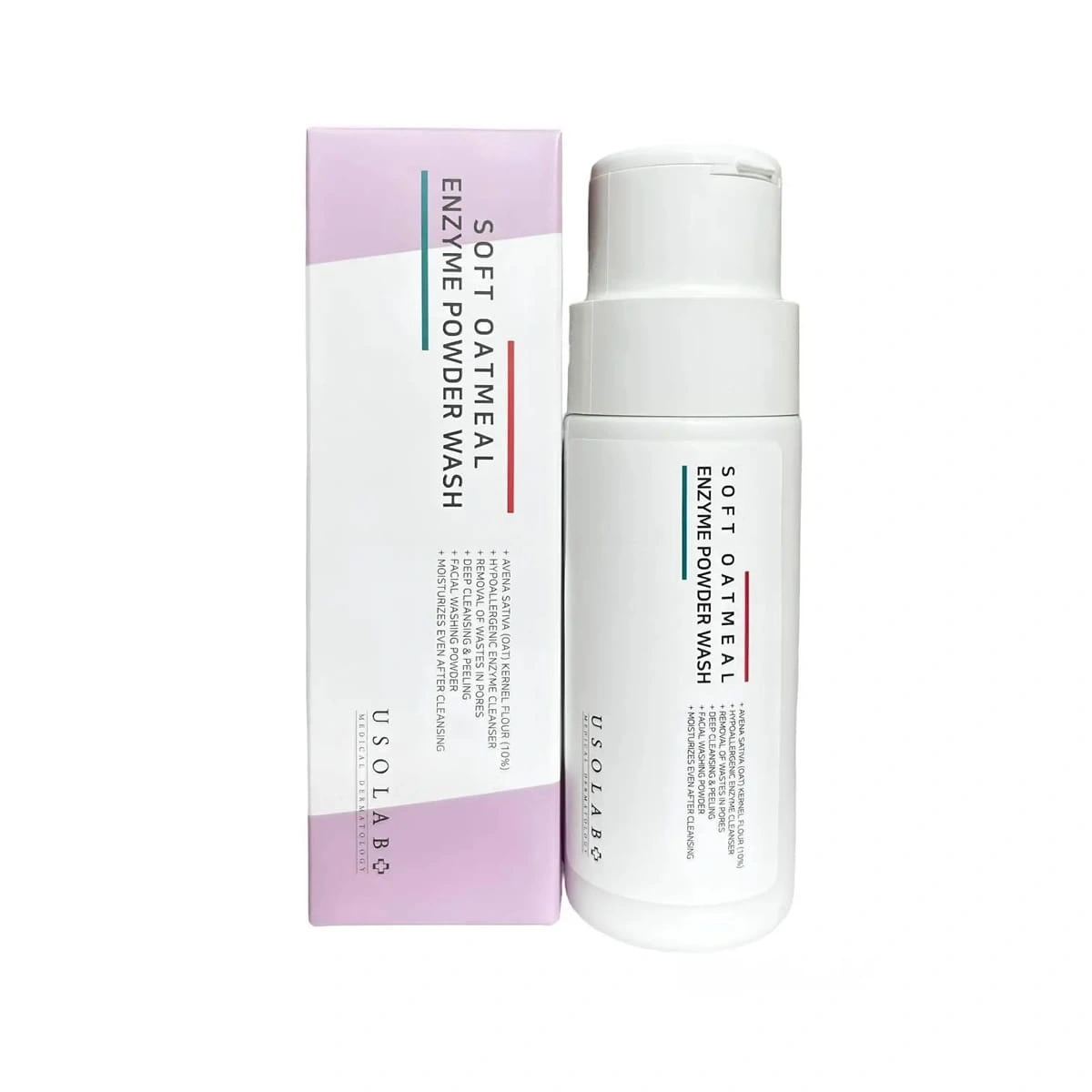 USOLAB Soft Oatmeal Enzyme Powder Wash